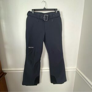 Marmot Womens Davos Ski Snow Pants M Black Insulated Softshell NWT MSRP $175